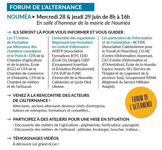 forum de l'alternance