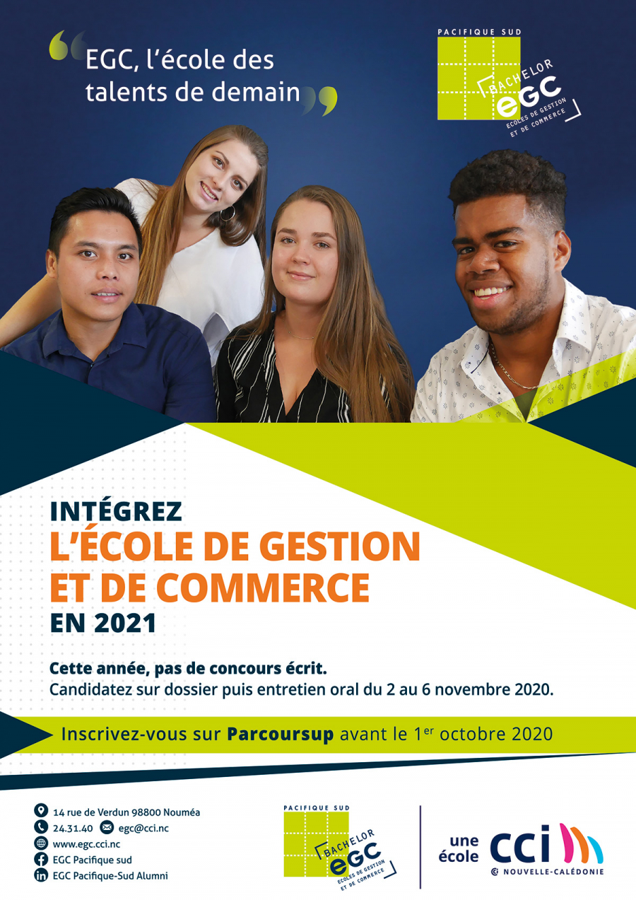 Intégrez l'Ecole de gestion et de commerce en 2021